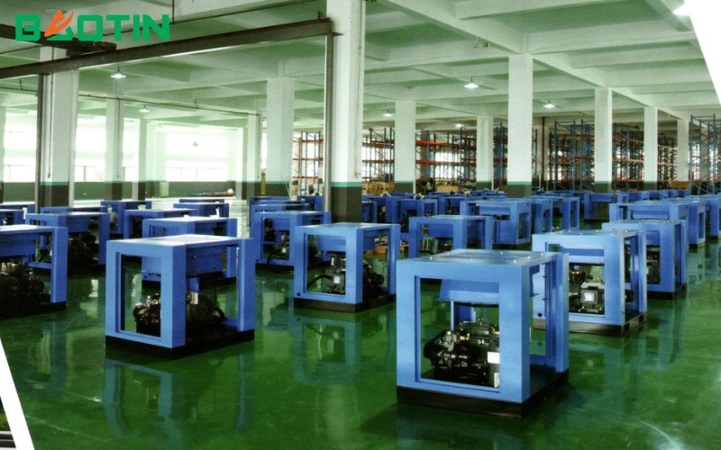 Máy nén khí Hansong được sản xuất tại Trung Quốc