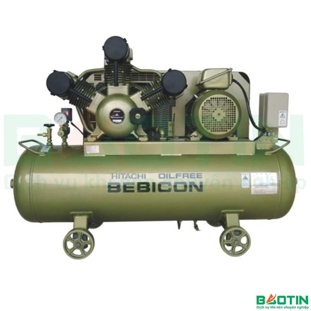Máy nén khí không dầu Hitachi Bebicon 5.5OP-9.5G5A